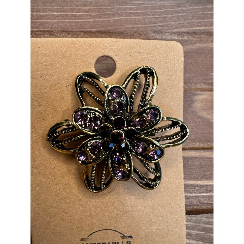 Vintage Style Antique Gold Jewelry Brooch Fashion Jewelry FAST SHIP